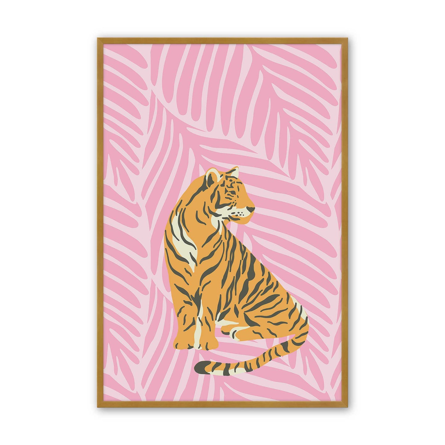 [Color:Polished Gold], Picture of art in a Polished Gold frame