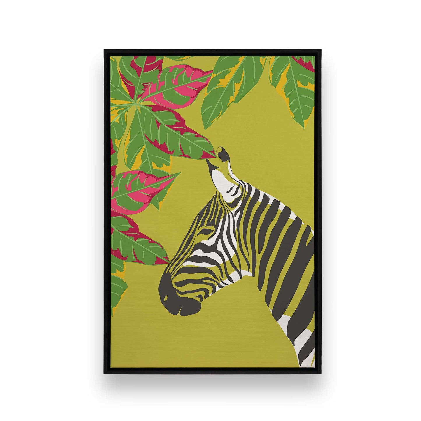 [Color:Satin Black], Picture of art in a Satin Black frame