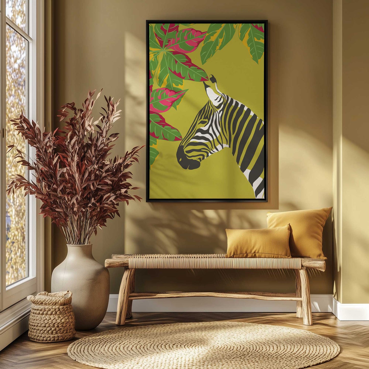 Picture of art in a room