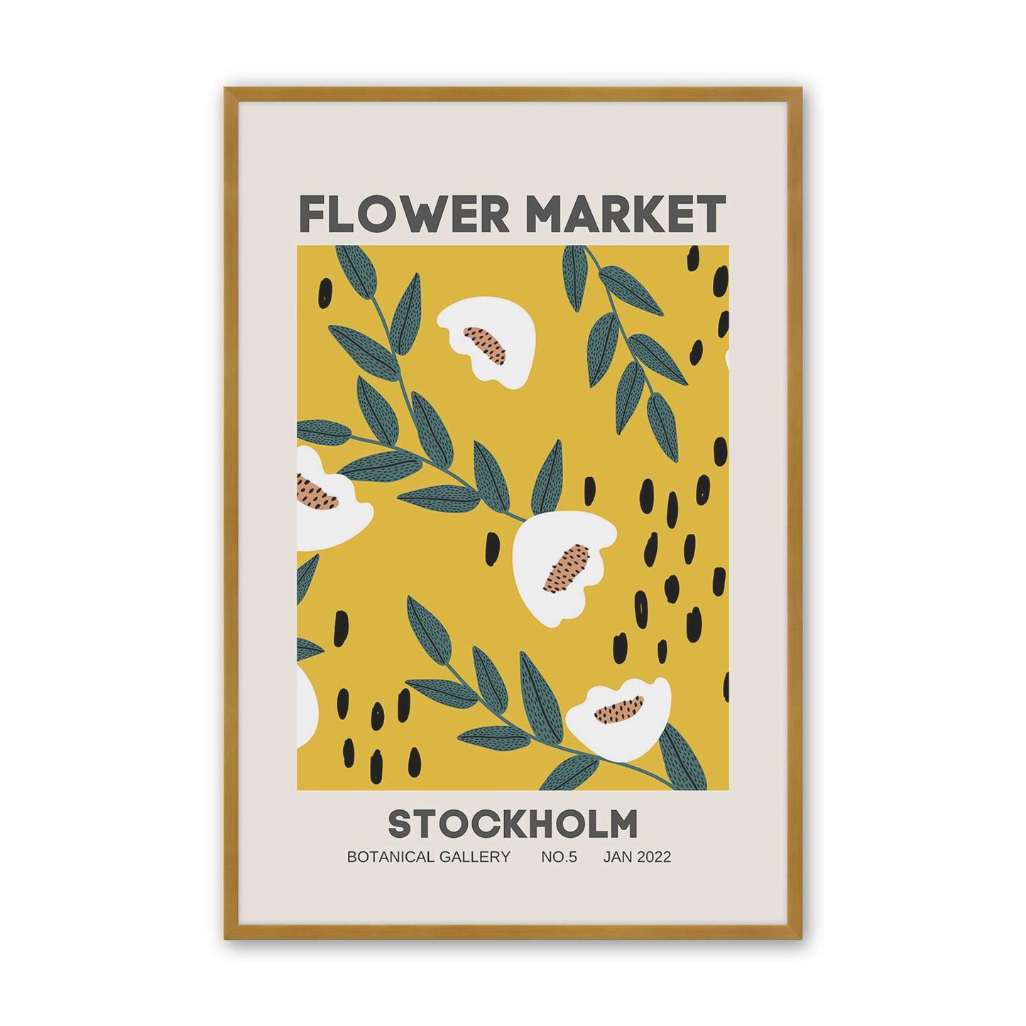 [Color:Polished Gold], Picture of art in a Polished Gold frame