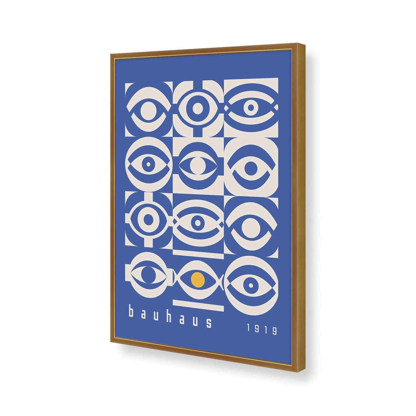 [Color:Polished Gold], Picture of art in a Polished Gold frame of the corner