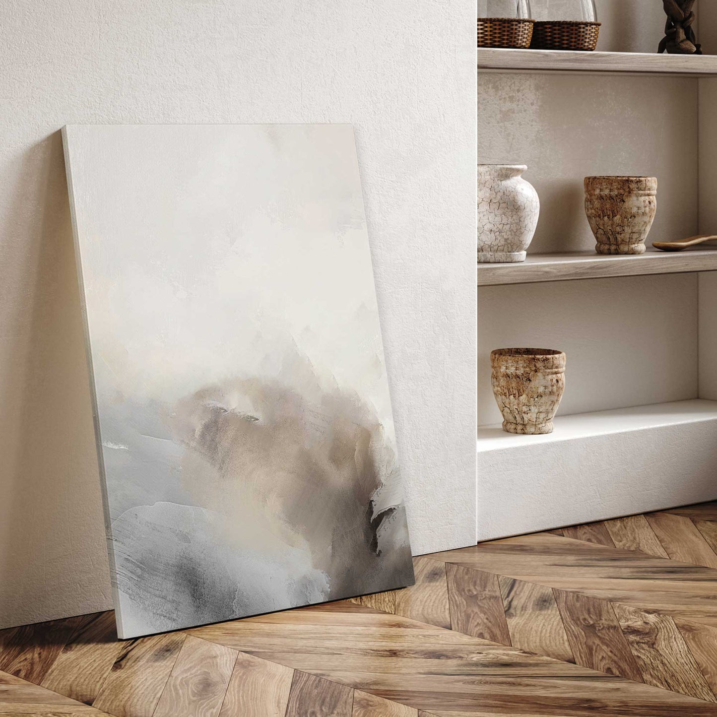 Earth and Sky Abstract I Canvas Print