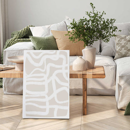 Wavy Connections II Canvas Print