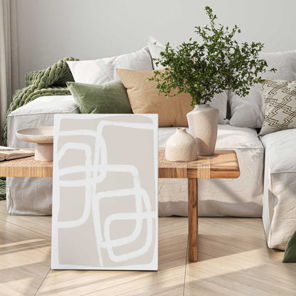 Wavy Connections I Canvas Print