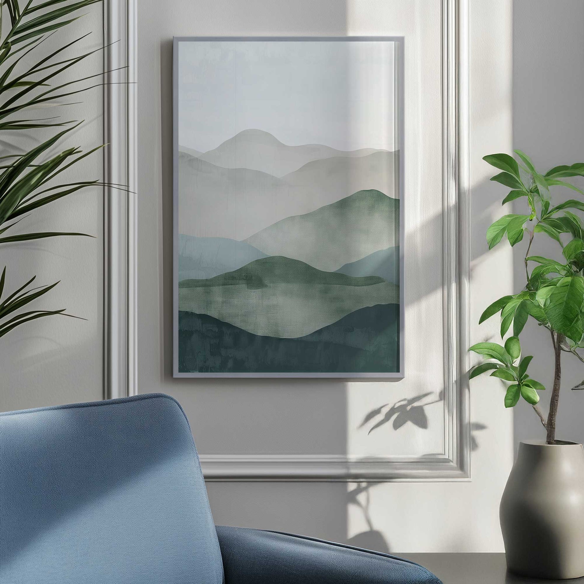 Picture of art in a room