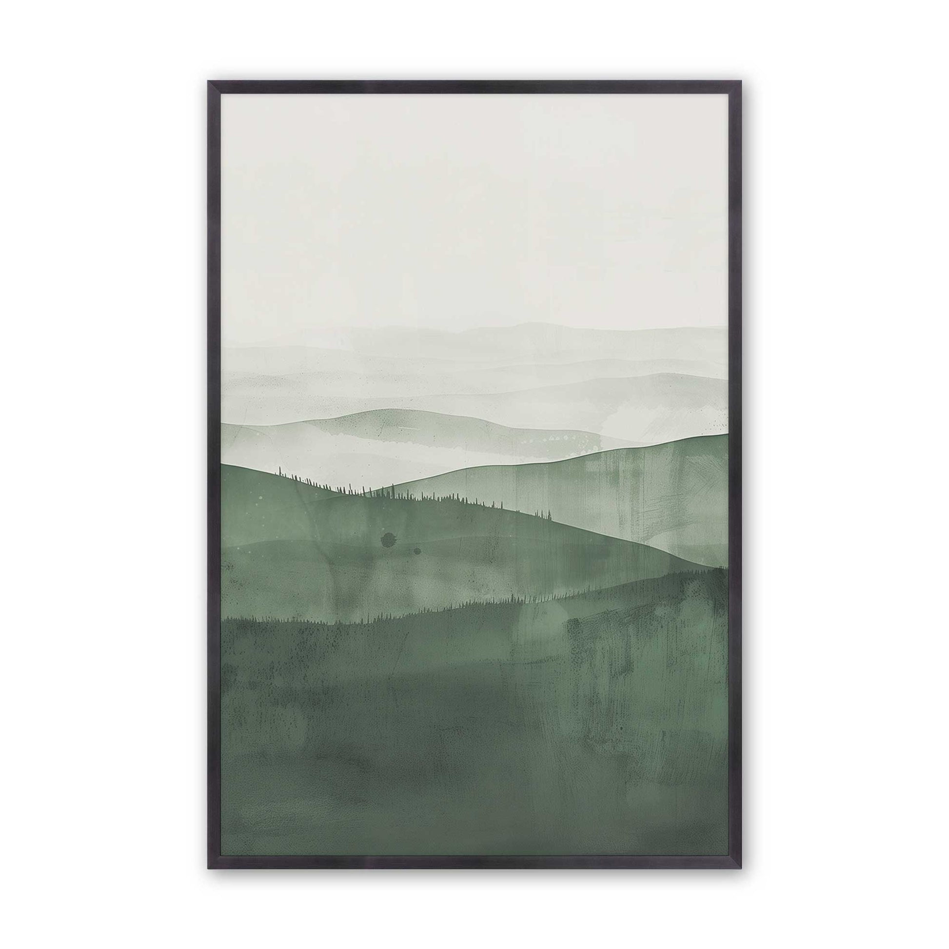[Color:Weathered Zinc], Picture of art in a Weathered Zinc frame