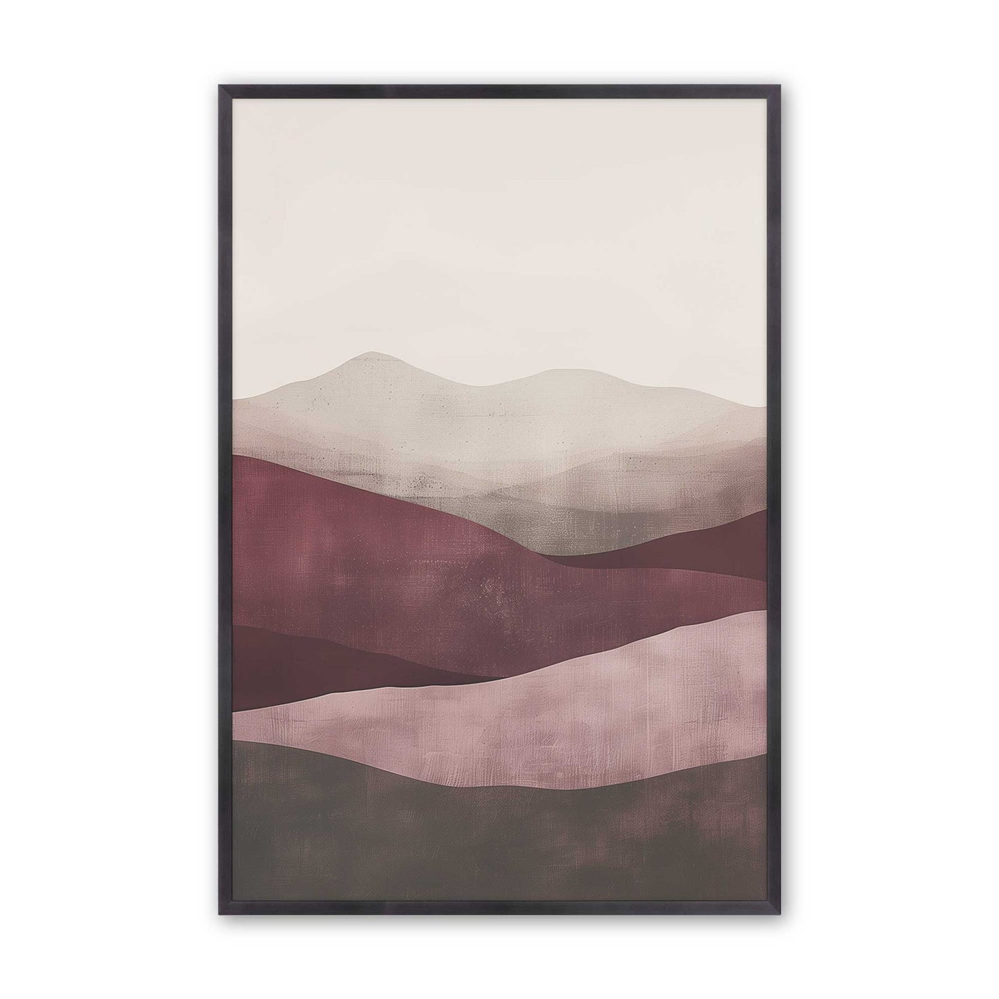 [Color:Weathered Zinc], Picture of art in a Weathered Zinc frame