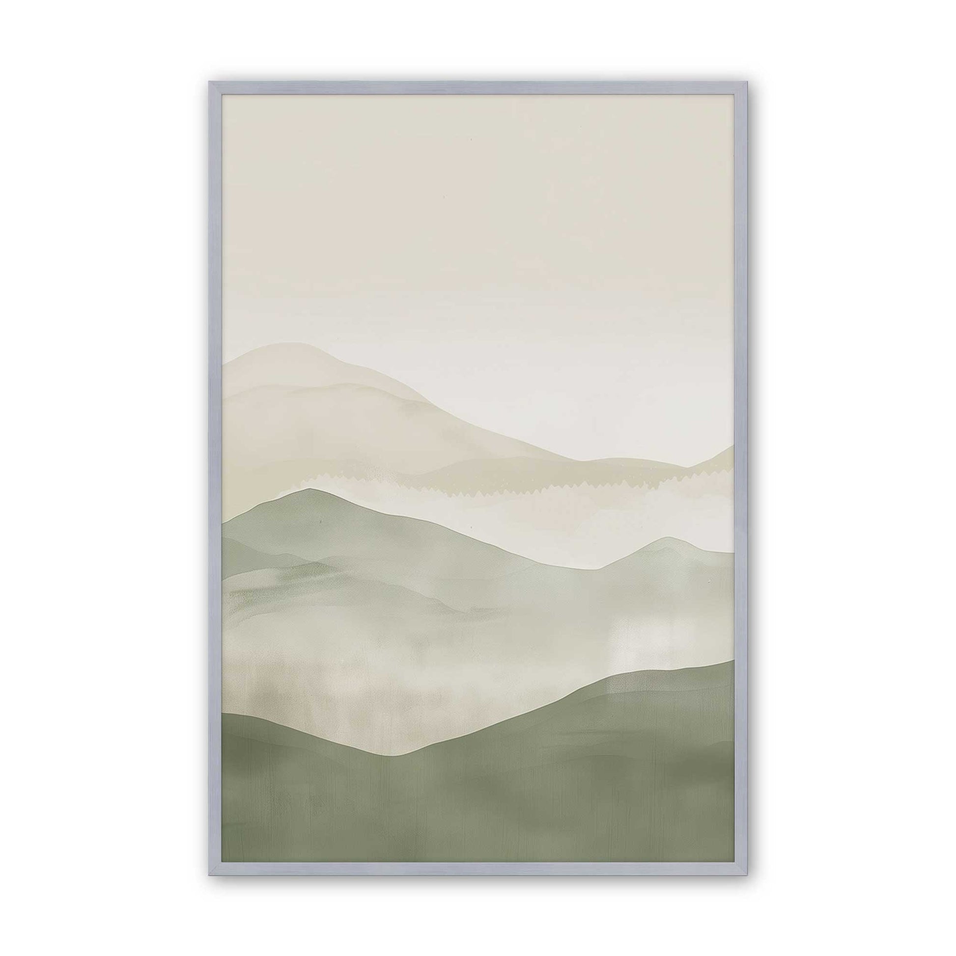 [Color:Polished Chrome], Picture of art in a Polished Chrome frame