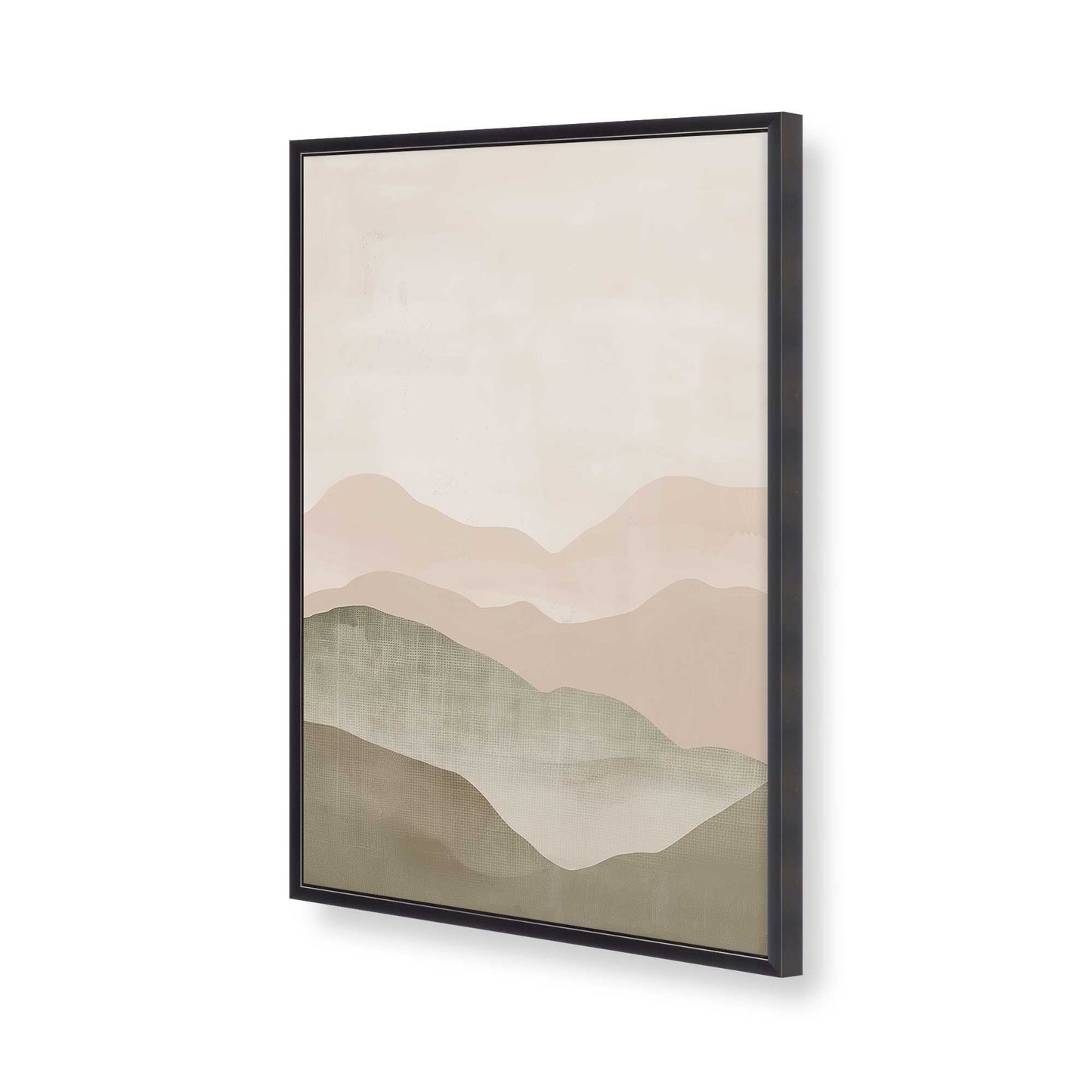 [Color:Weathered Zinc], Picture of art in a Weathered Zinc frame of the corner