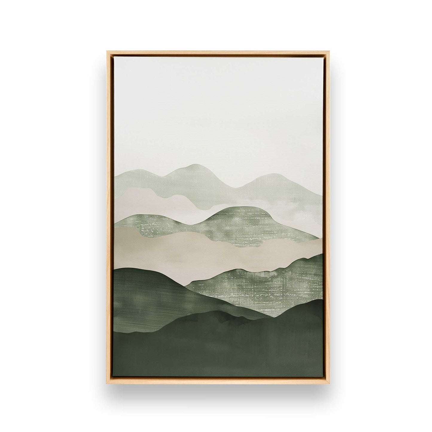 [Color:American Maple], Picture of art in a American Maple frame