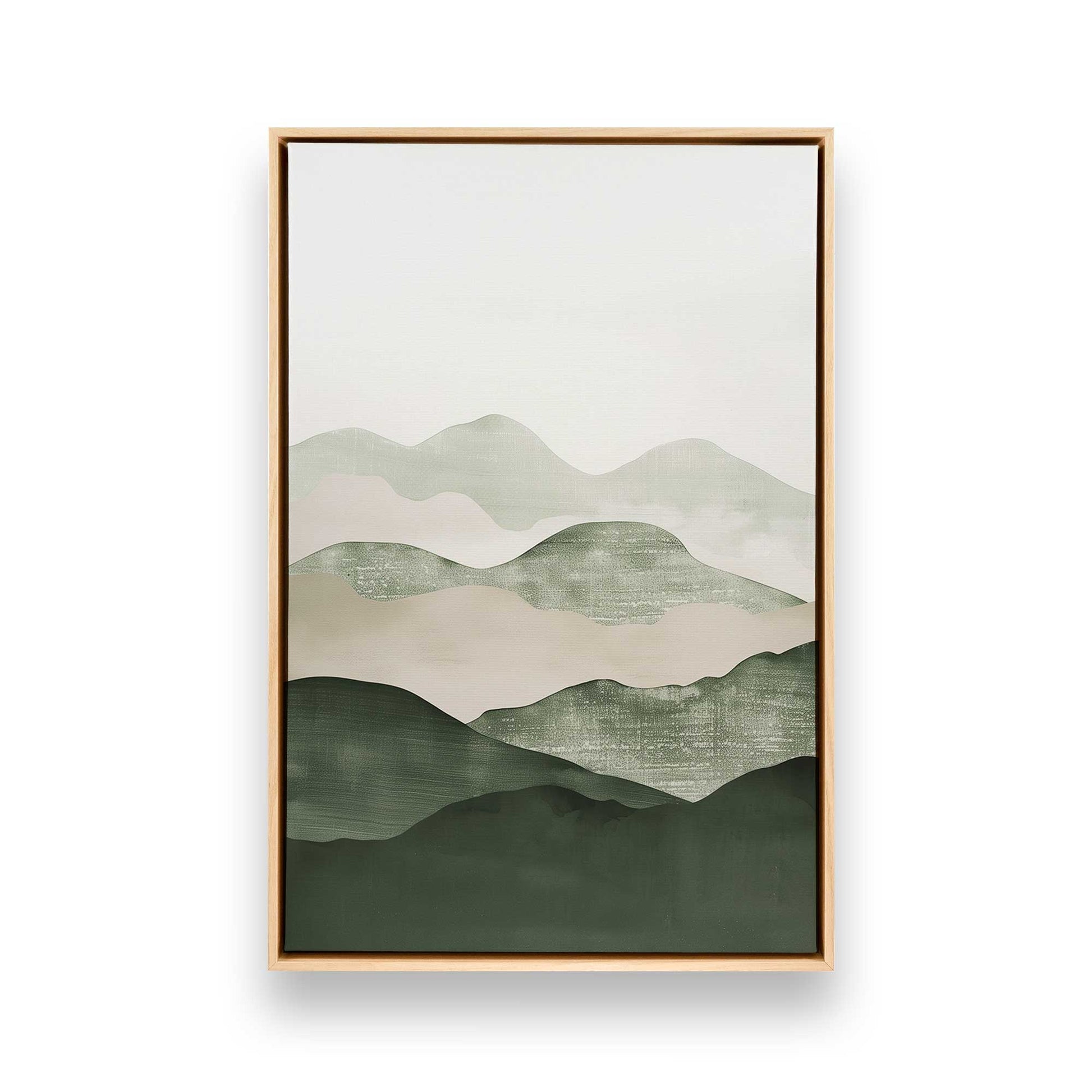 [Color:American Maple], Picture of art in a American Maple frame