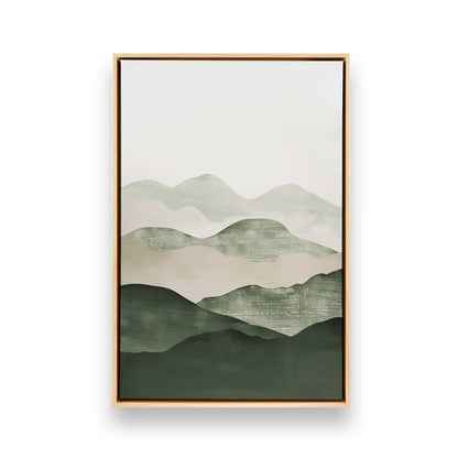 [Color:American Maple], Picture of art in a American Maple frame