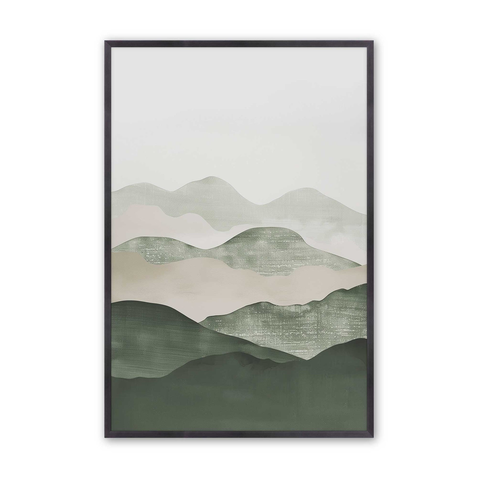 [Color:Weathered Zinc], Picture of art in a Weathered Zinc frame