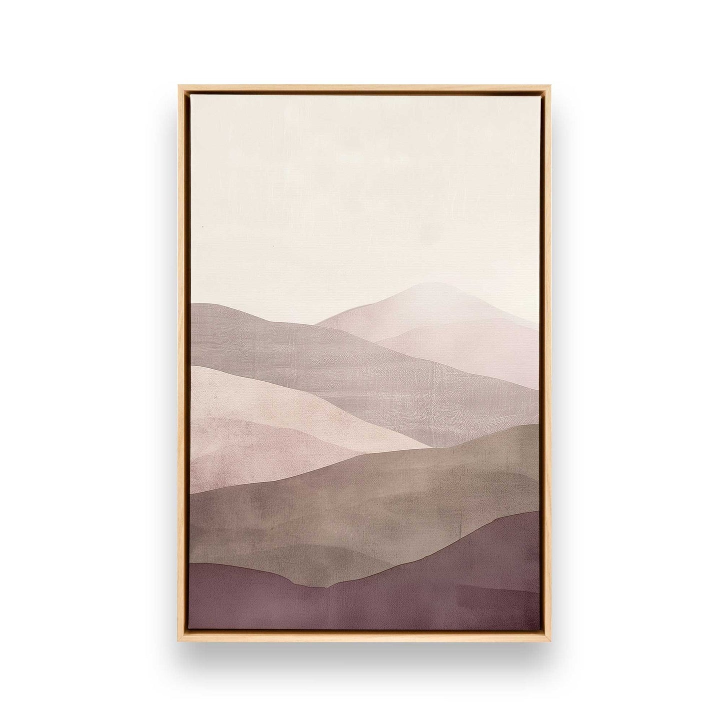 [Color:American Maple], Picture of art in a American Maple frame