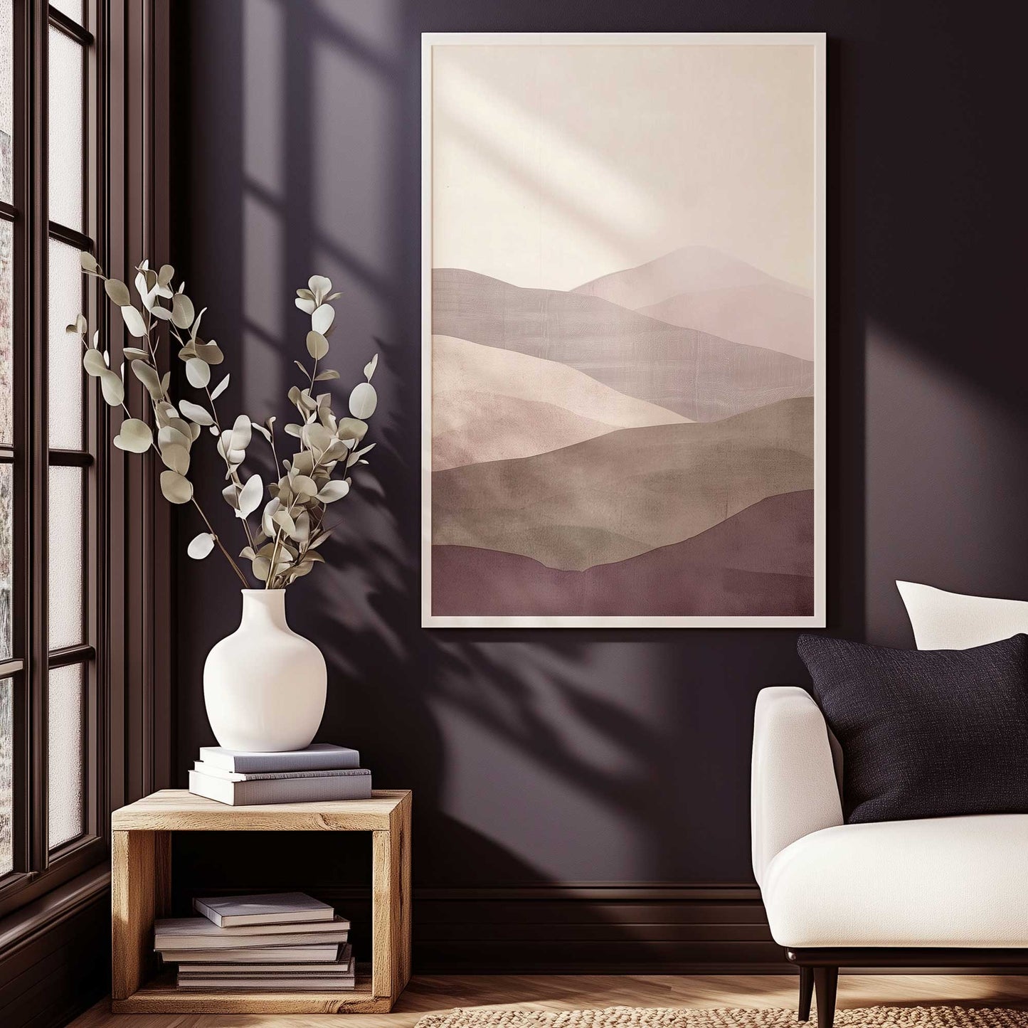 Picture of art in a room