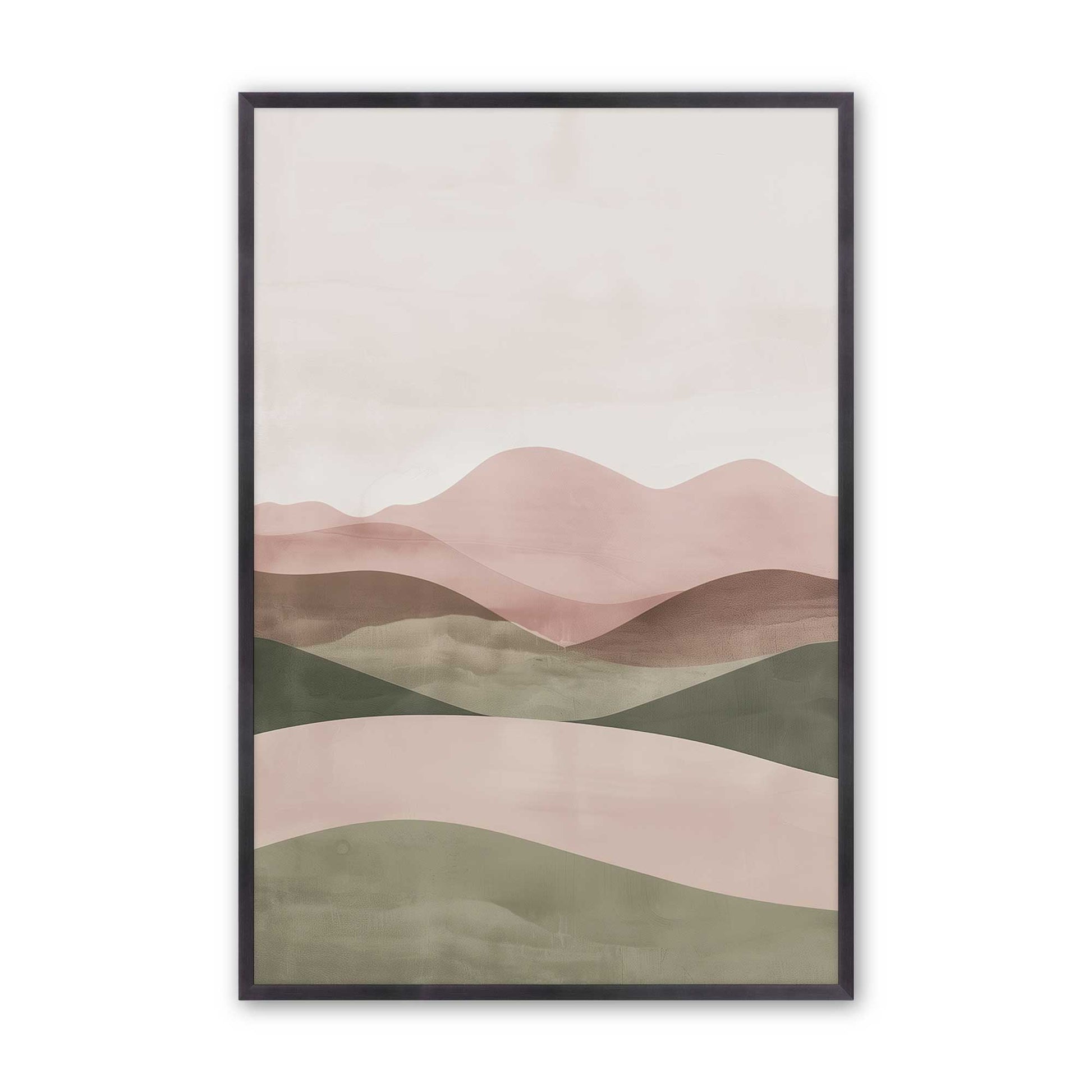 [Color:Weathered Zinc], Picture of art in a Weathered Zinc frame