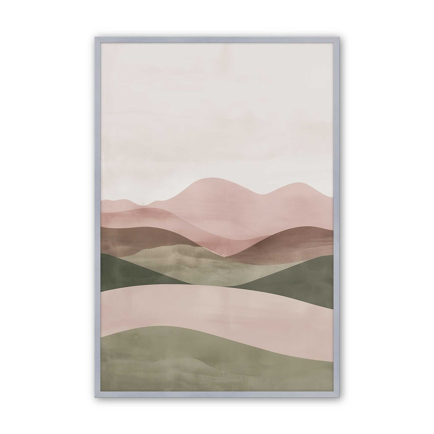 [Color:Polished Chrome], Picture of art in a Polished Chrome frame