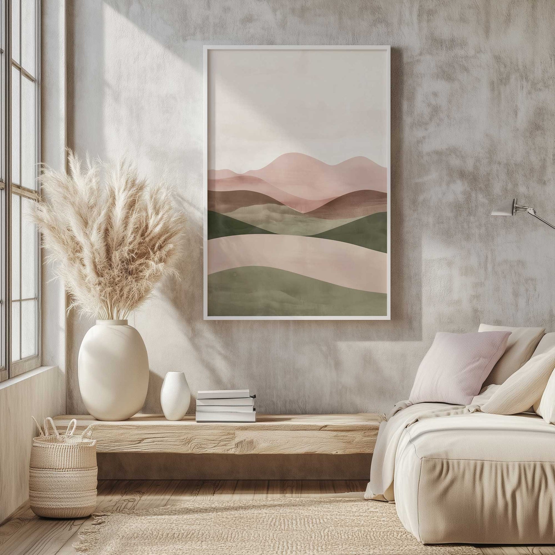 Picture of art in a room