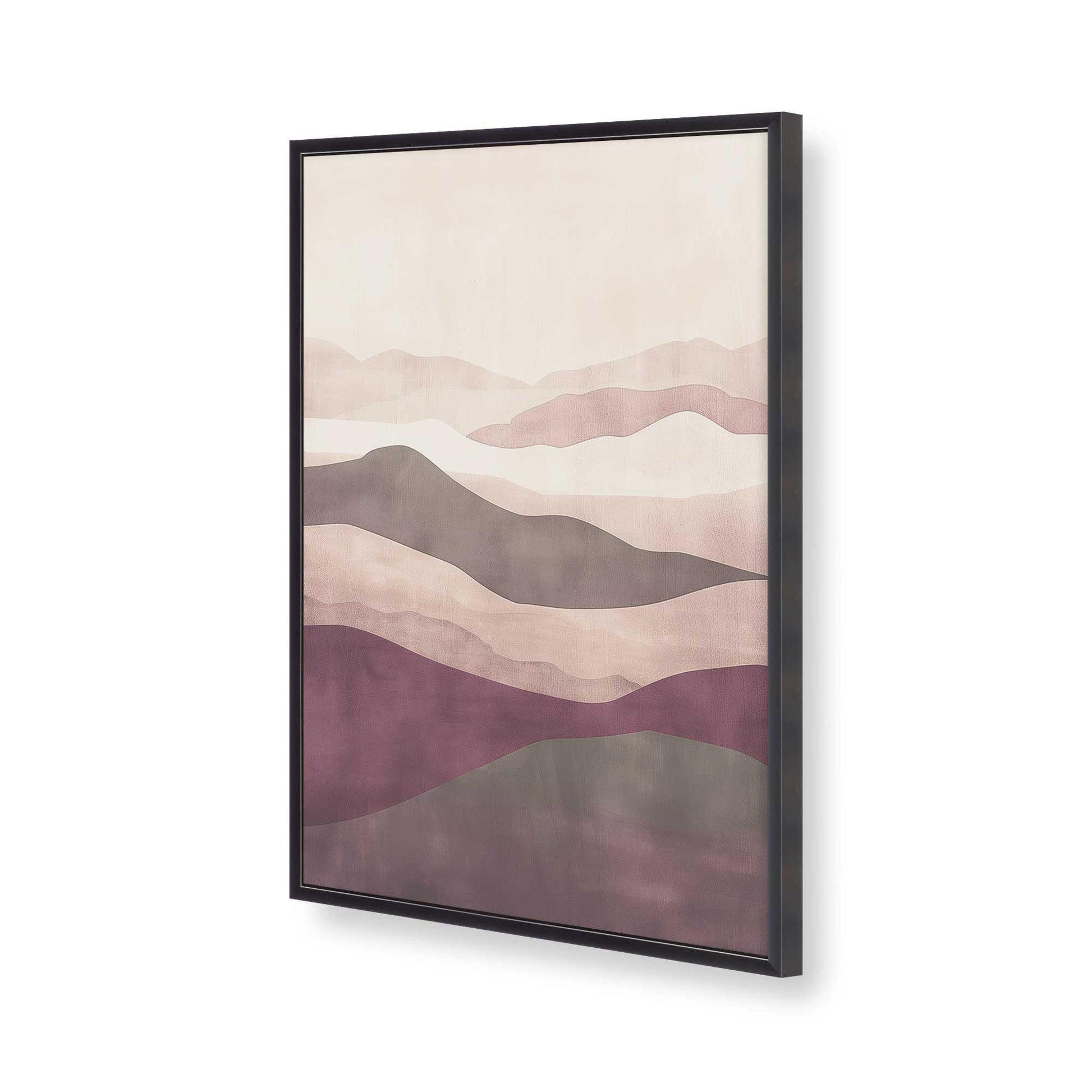 [Color:Weathered Zinc], Picture of art in a Weathered Zinc frame of the corner