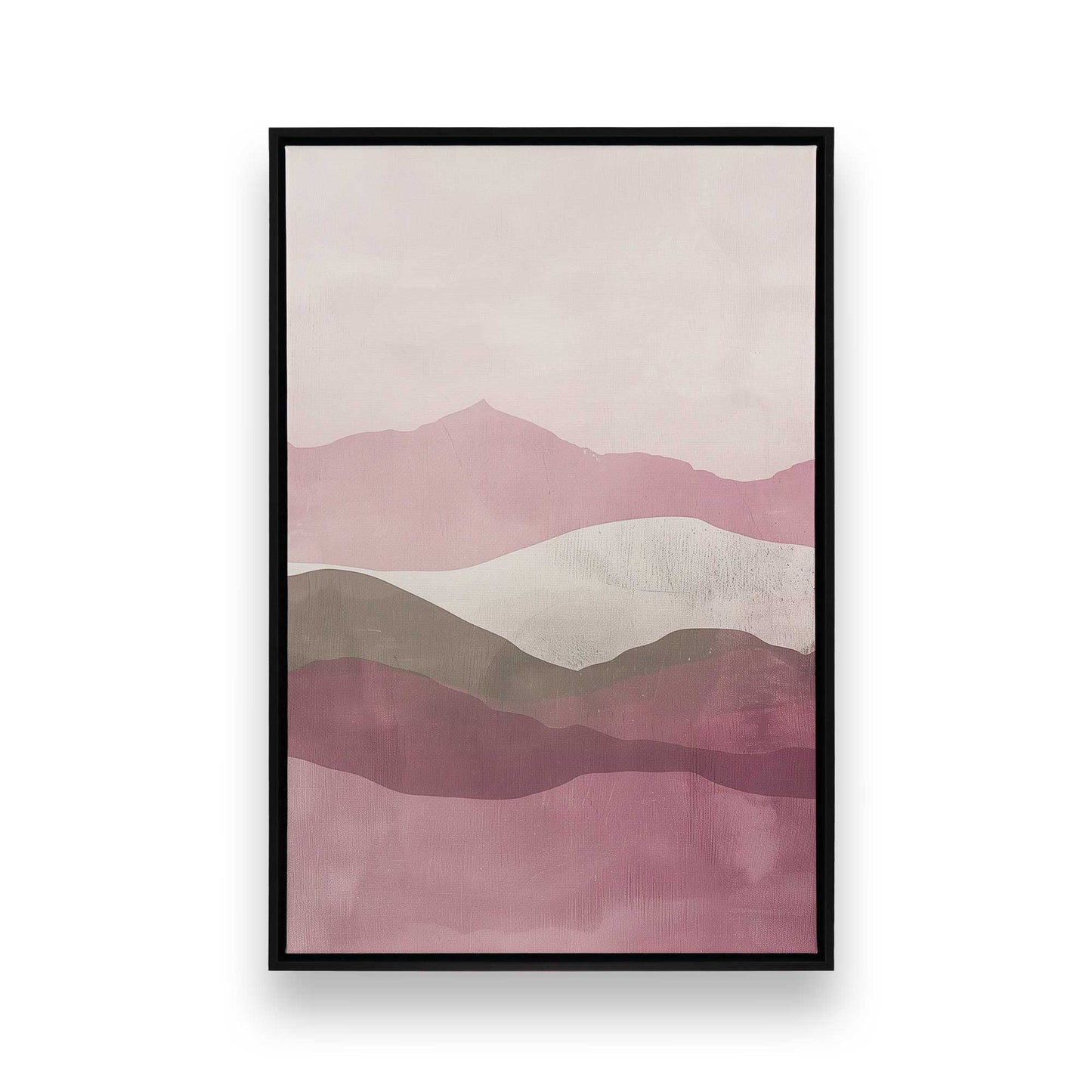 [Color:Satin Black], Picture of art in a Satin Black frame