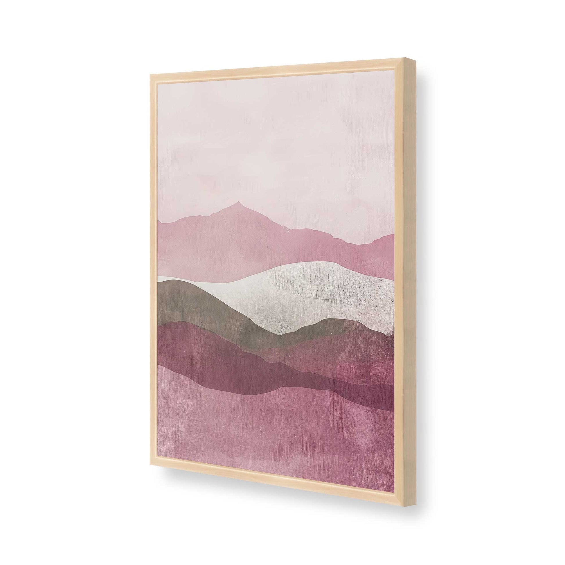 [Color:Raw Maple], Picture of art in a Raw Maple frame of the corner