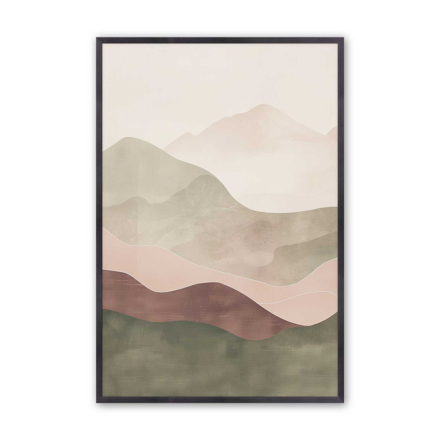 [Color:Weathered Zinc], Picture of art in a Weathered Zinc frame