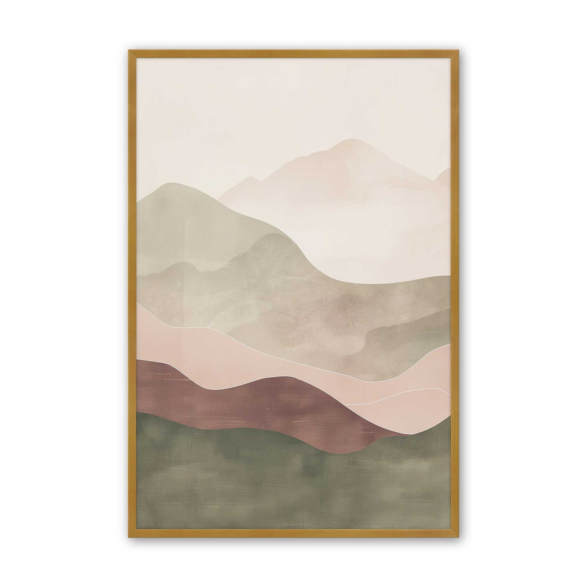 [Color:Polished Gold], Picture of art in a Polished Gold frame