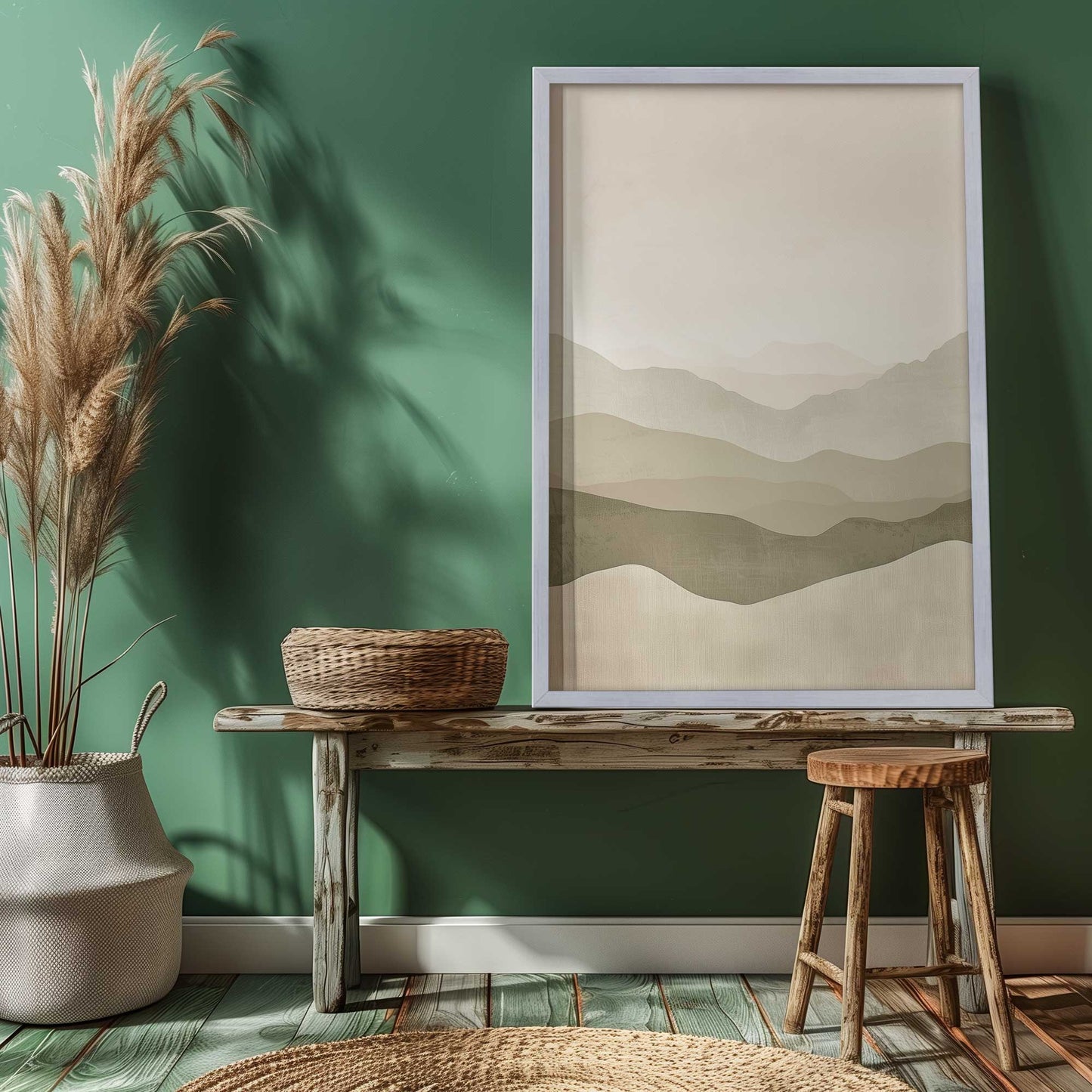 Picture of art in a room
