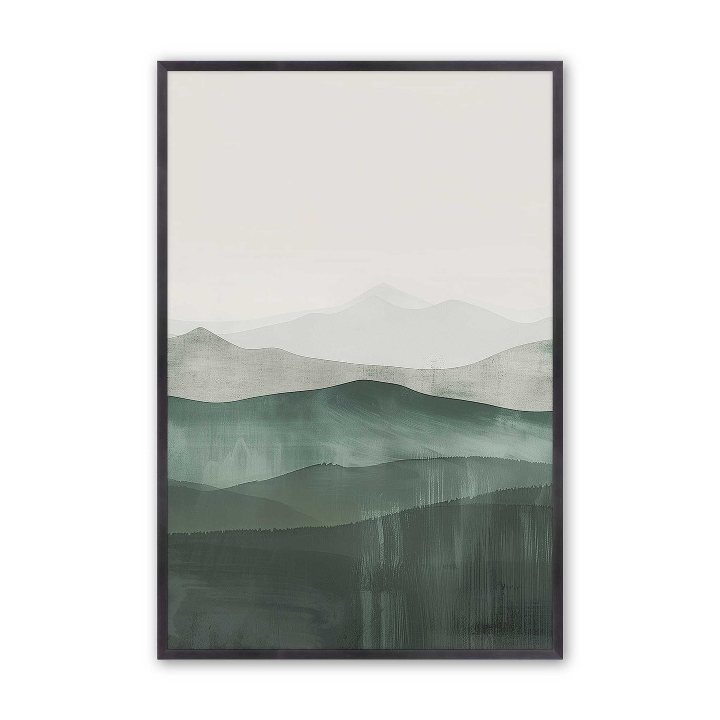 [Color:Weathered Zinc], Picture of art in a Weathered Zinc frame