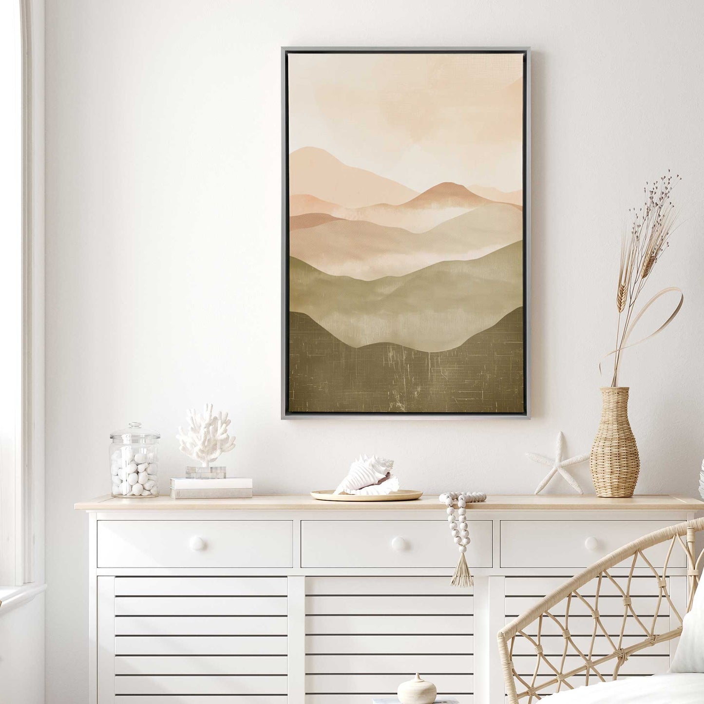 Picture of art in a room