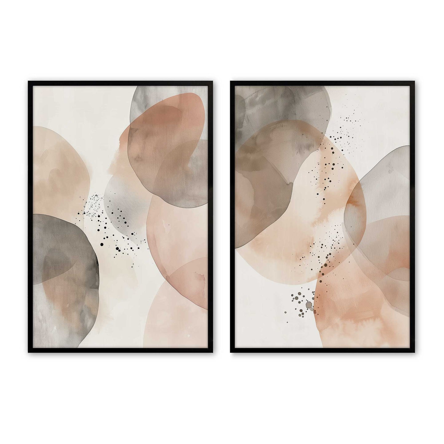 [Color:Satin Black], Picture of art in a Satin Black frame