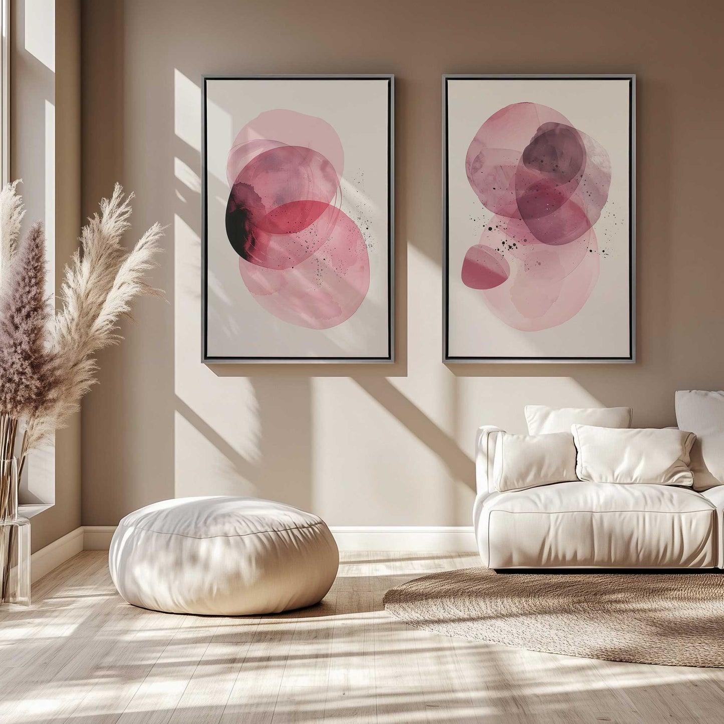 [Color:Opaque White], Picture of art in a White frame