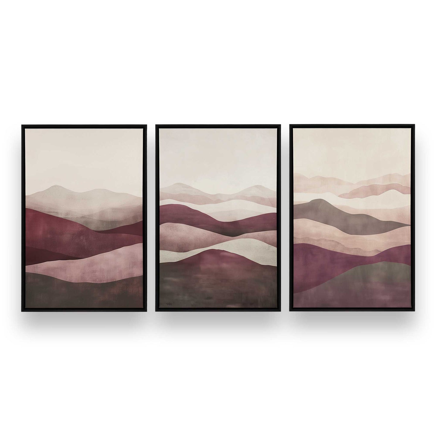 [Color:Satin Black], Picture of art in a Satin Black frame