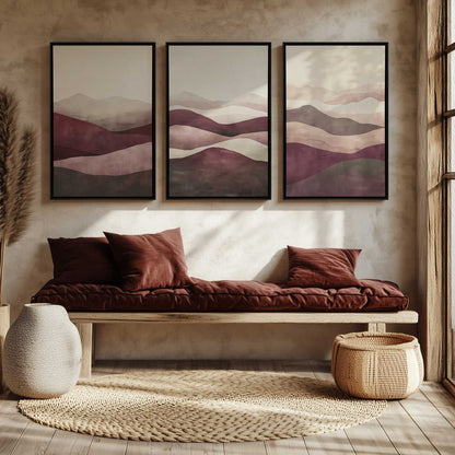 [Color:American Maple], Picture of art in a American Maple frame