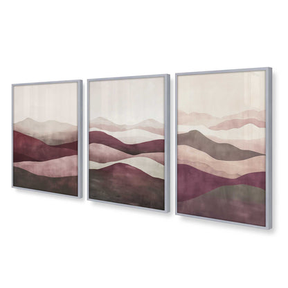 [Color:Polished Chrome], Picture of art in a Polished Chrome frame at an angle