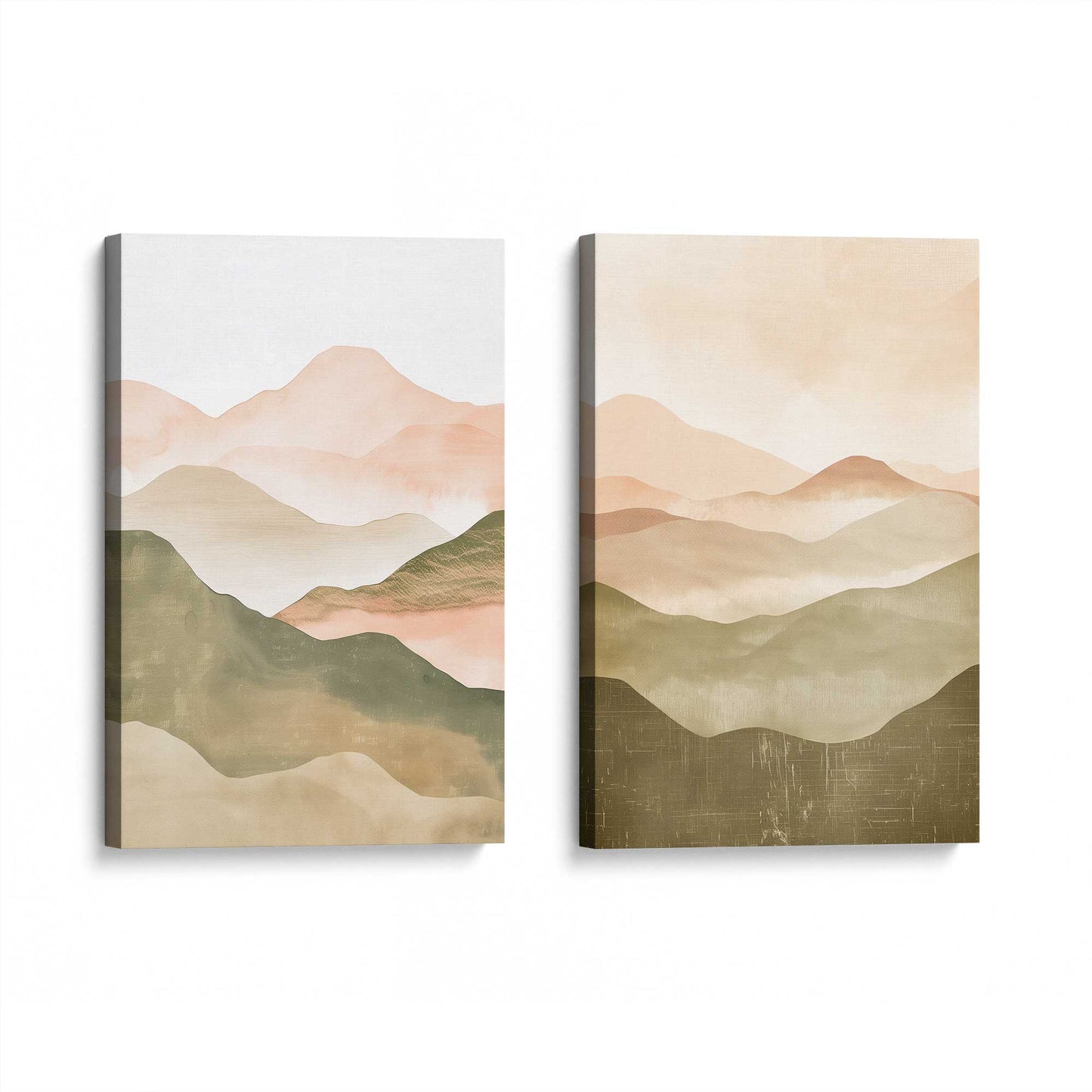 [Color:Stretched Canvas], Picture of art at an angle