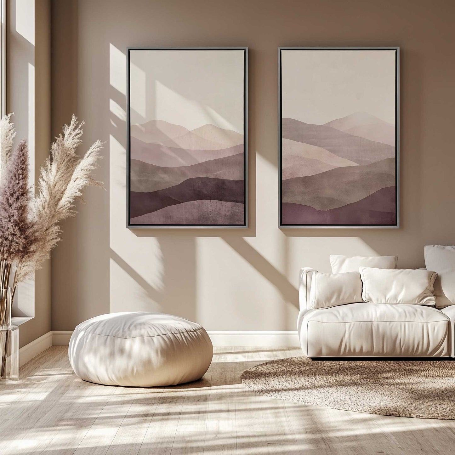 [Color:Satin Black], Picture of art in a Satin Black frame