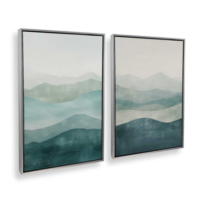 [Color:Polished Chrome], Picture of art in a Polished Chrome frame at an angle