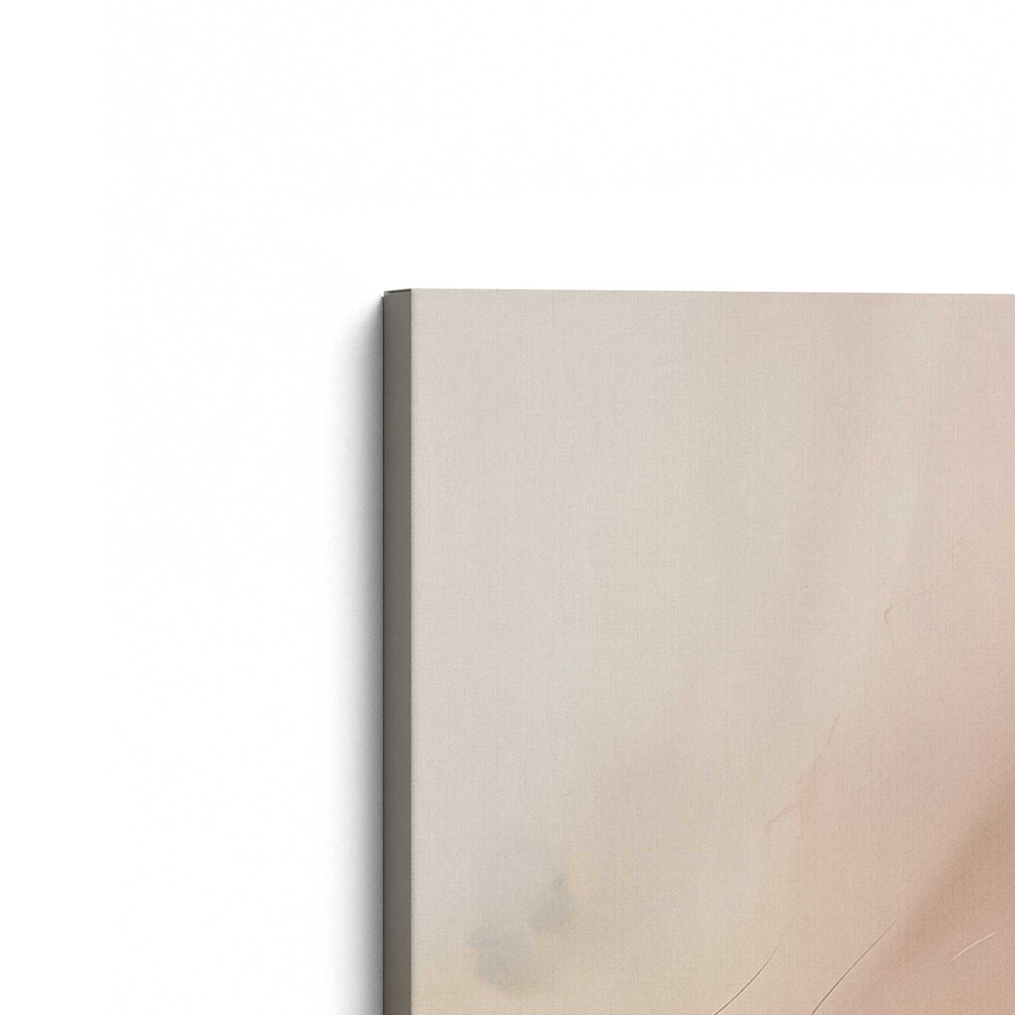 [Color:Stretched Canvas], Picture of the corner of the art