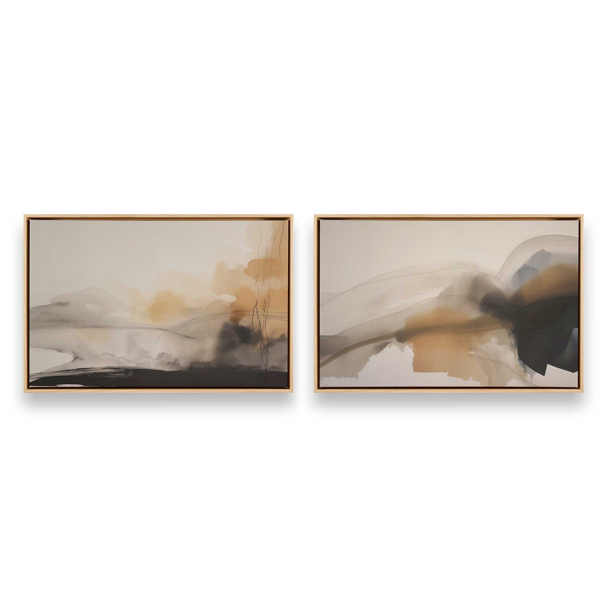 [Color:American Maple], Picture of art in a American Maple frame