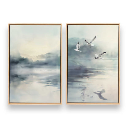 [Color:American Maple], Picture of art in a American Maple frame