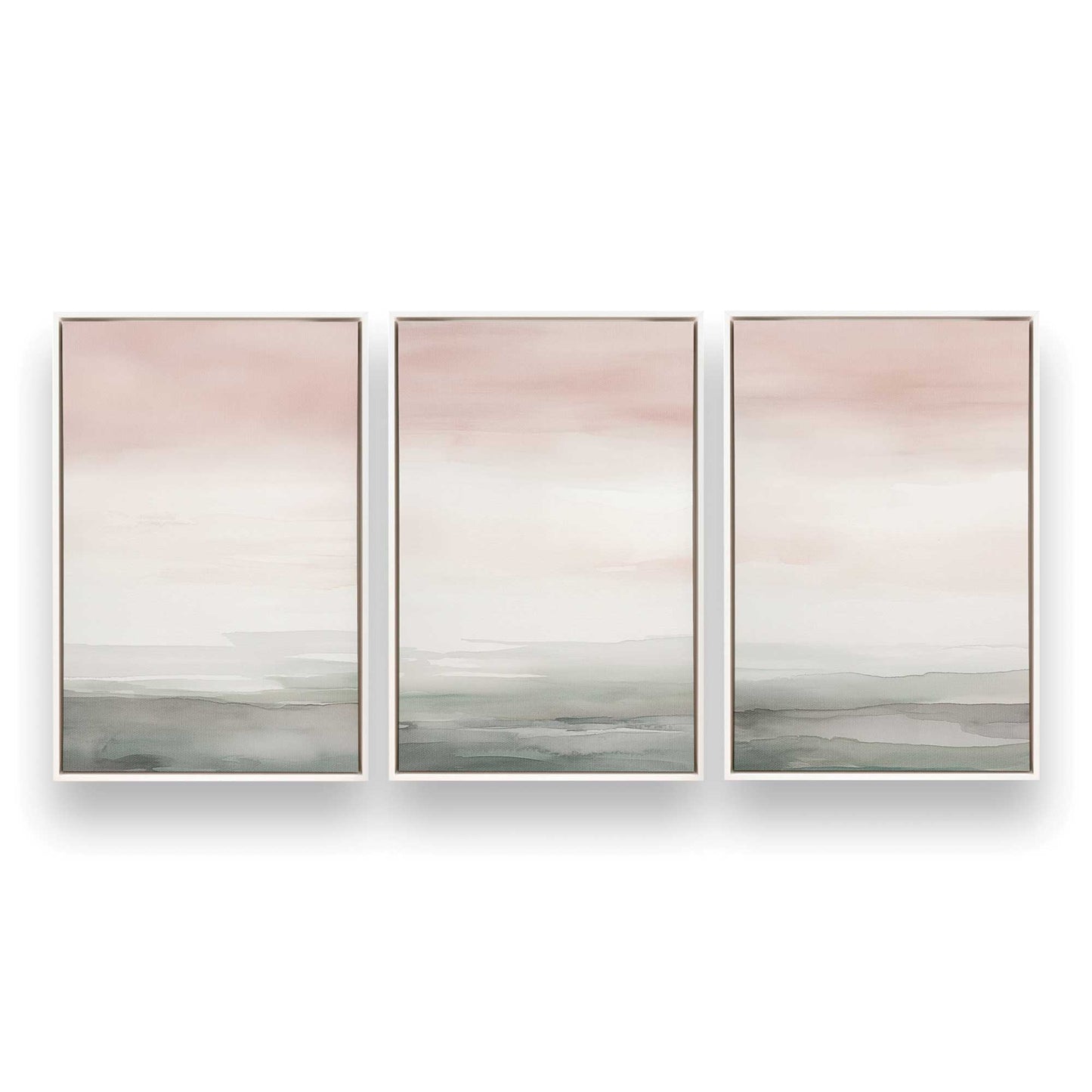 [Color:Opaque White], Picture of art in a White frame