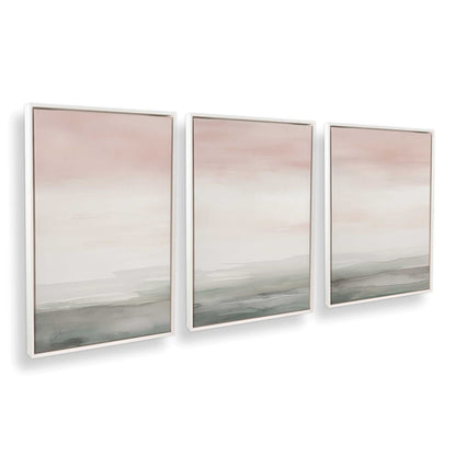 [Color:Opaque White], Picture of art in a White frame at an angle