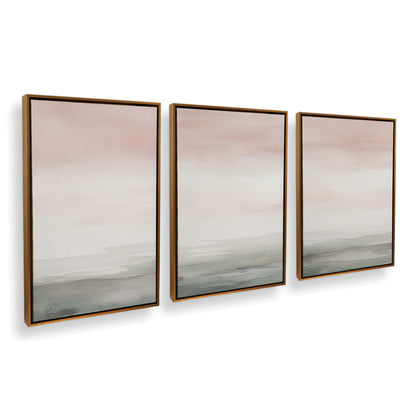 [Color:Polished Gold], Picture of art in a Polished Gold frame at an angle