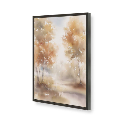 [Color:Satin Black], Picture of art in a Satin Black frame of the corner