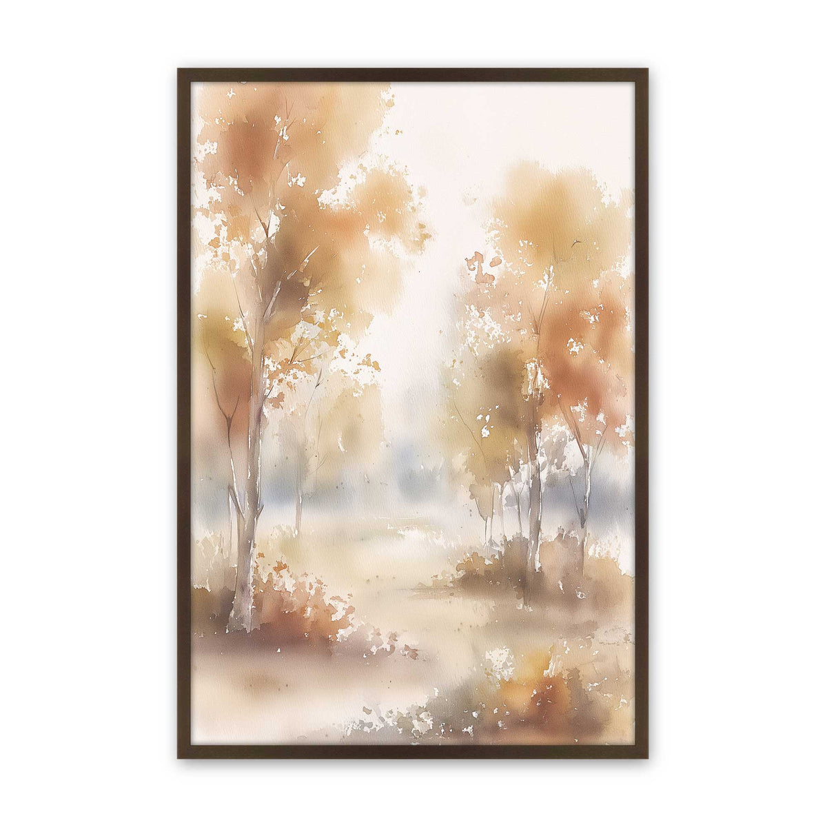 [Color:Belvinder Brown], Picture of art in a Belvinder Brown frame