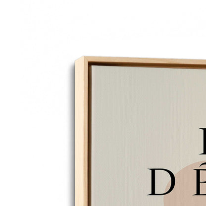 [Color:American Maple], Picture of art in a American Maple frame at an angle