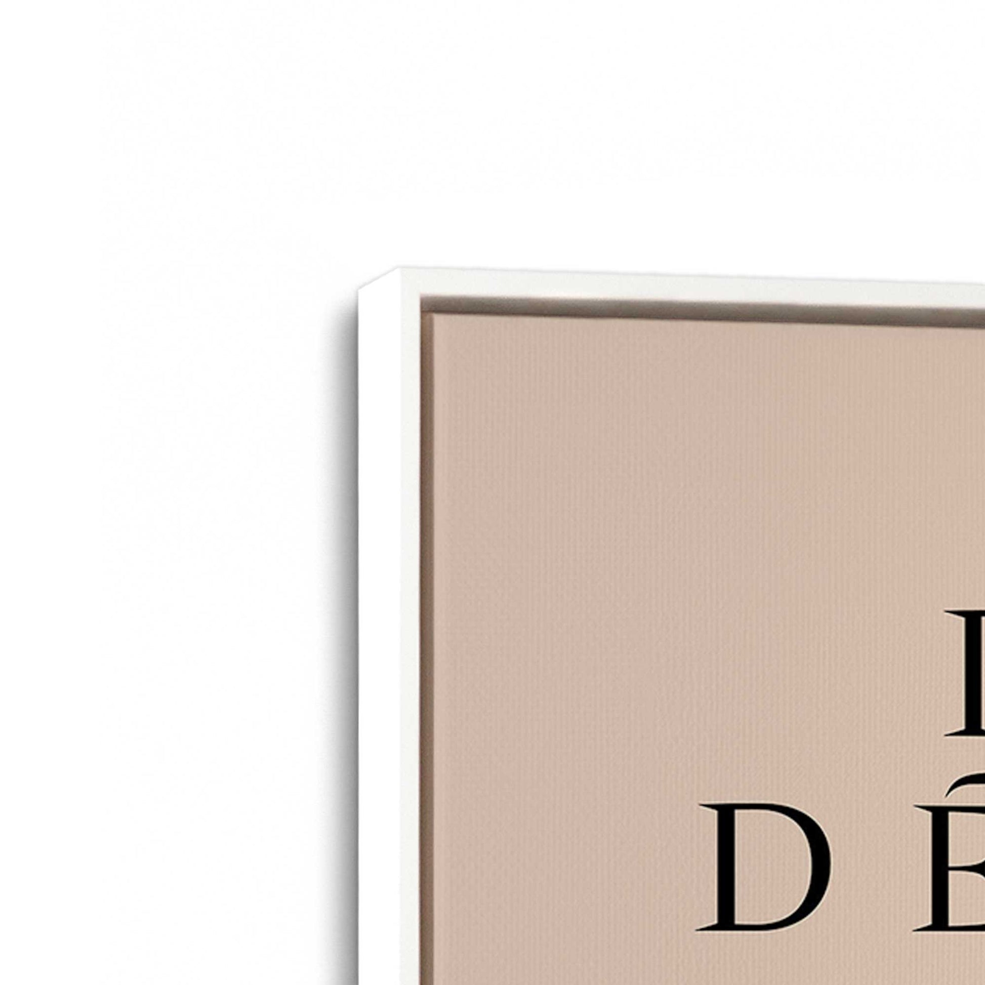 [Color:Opaque White], Picture of art in a White frame at an angle