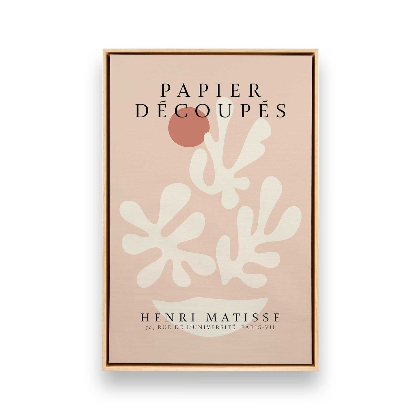 [Color:American Maple], Picture of art in a American Maple frame