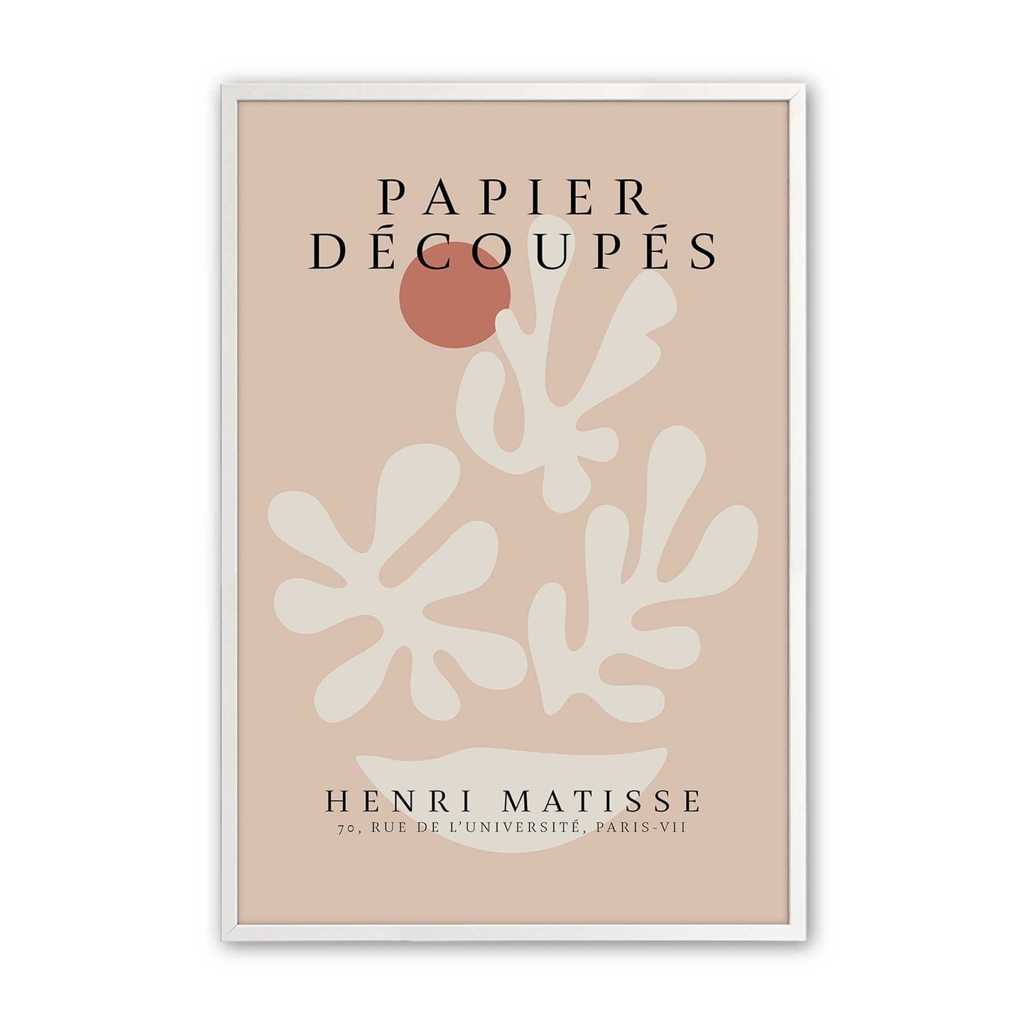 [Color:Opaque White], Picture of art in a Opaque White frame